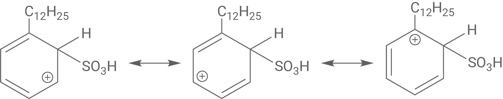 Herstellung Alkylbenzolsulfonsäure Sigma-Komplex